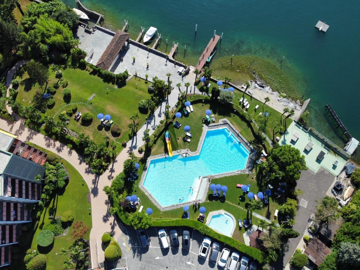 Residenza Lago Di Lugano Bissone Eksteriør billede