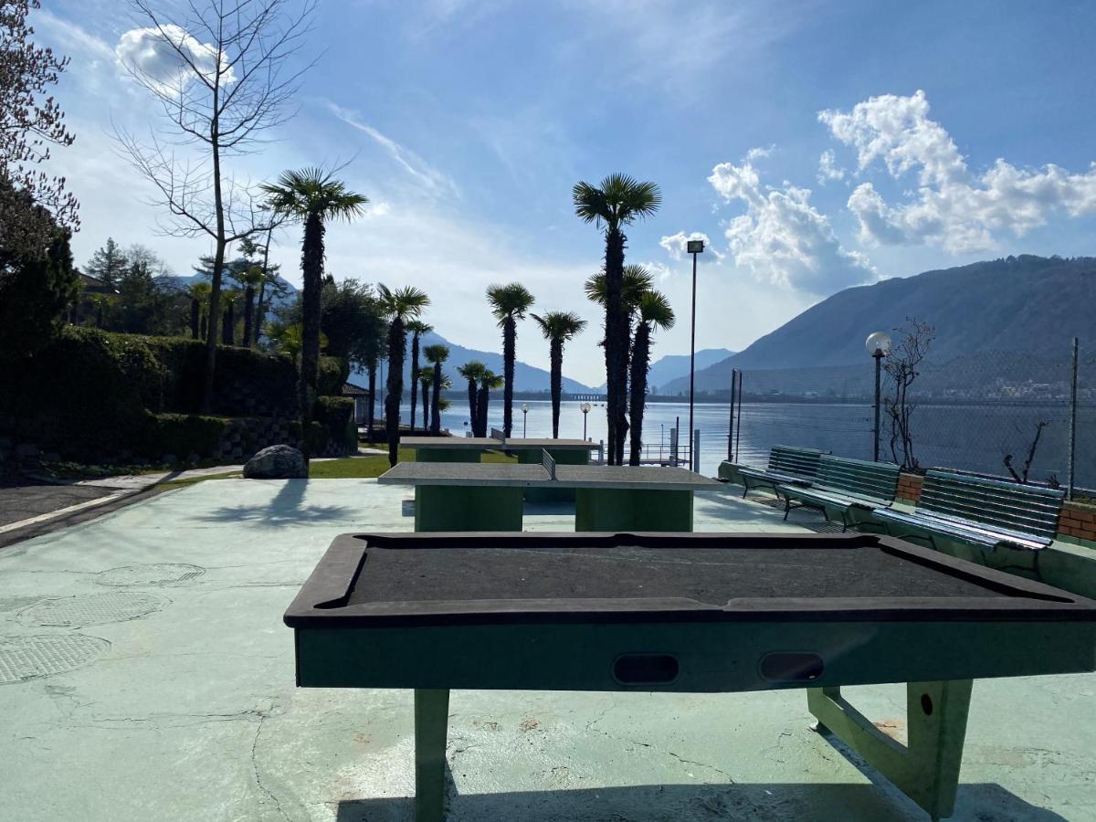 Residenza Lago Di Lugano Bissone Eksteriør billede